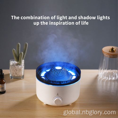 China Volcano Aromatherapy Humidifier Flame Smart diffuser Supplier